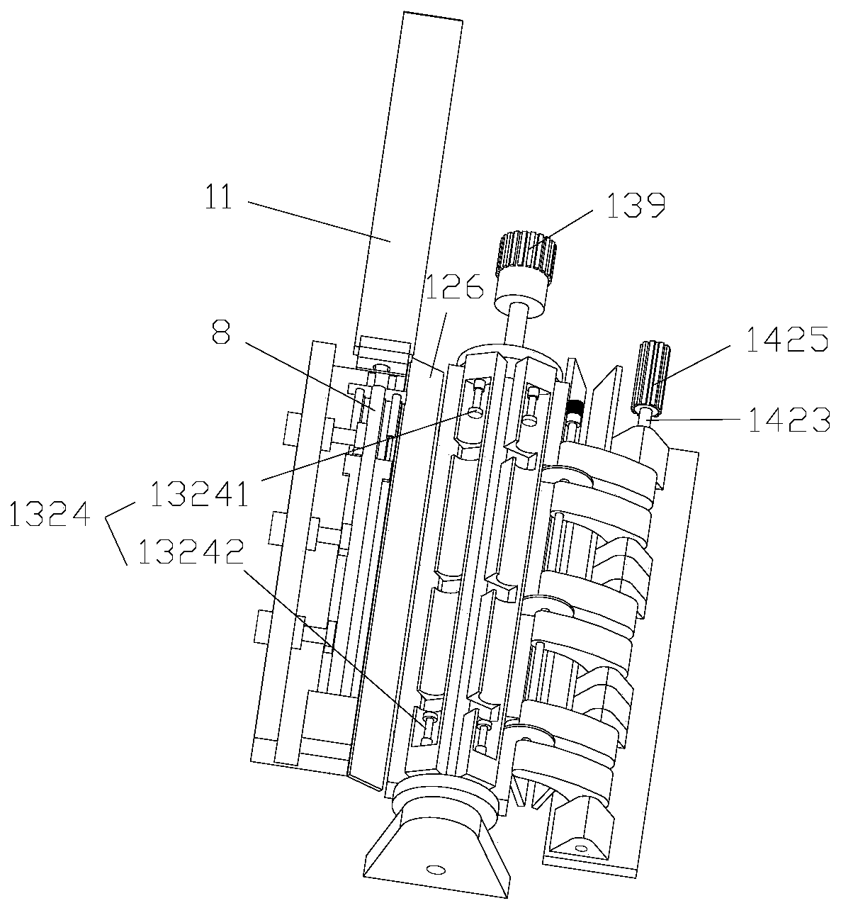 A kind of deep processing system and processing method of pipe body for automobile