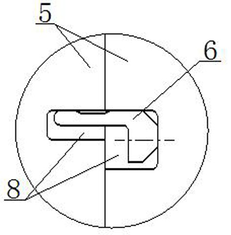 A turbine inner cylinder structure