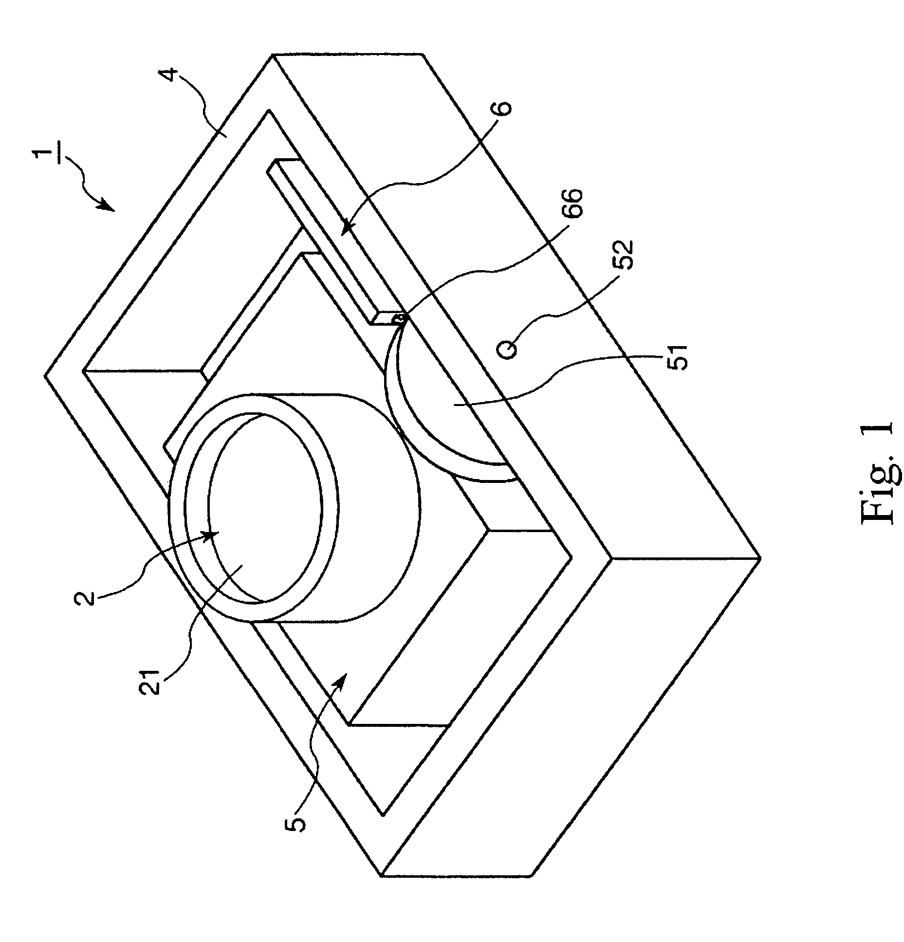 Operating apparatus and an electric instrument