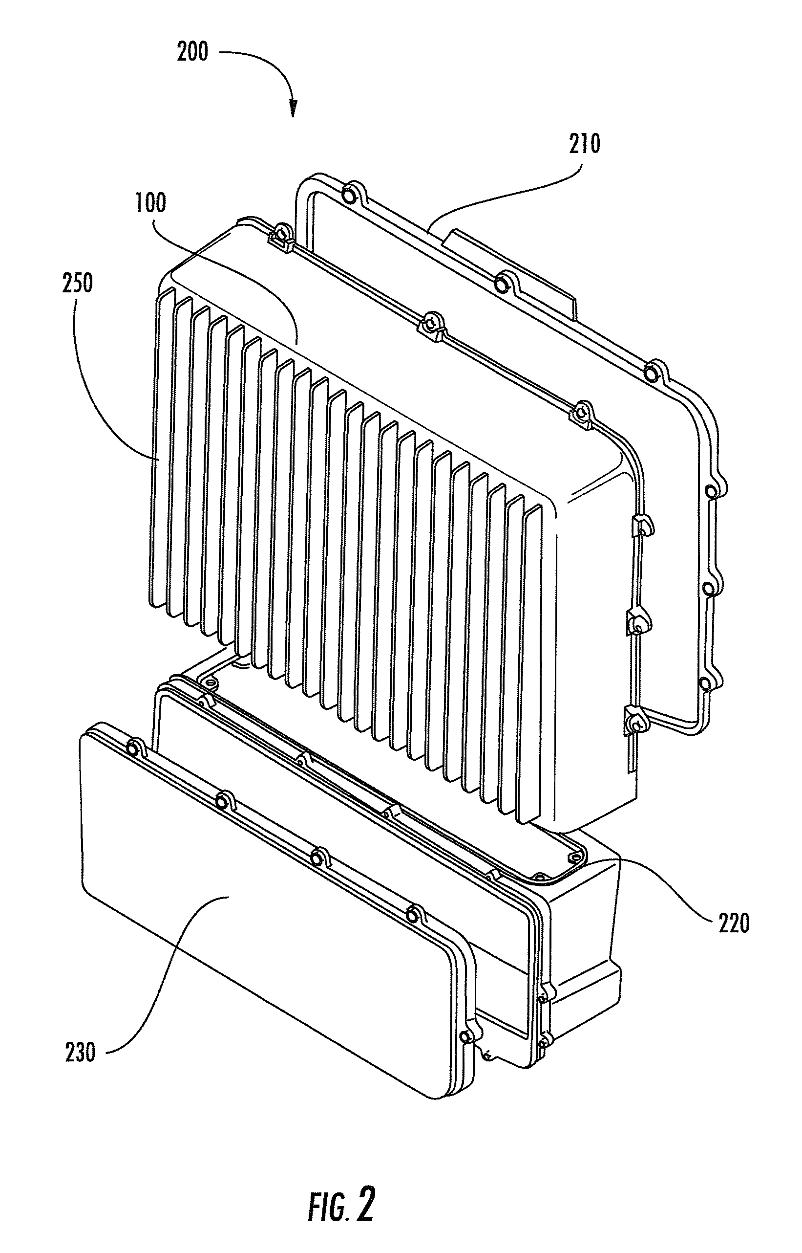 Modular housing system for outside plant telecommunications equipment