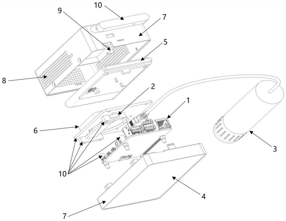 Portable equipment and method for automatic diagnosis and classification of skin diseases