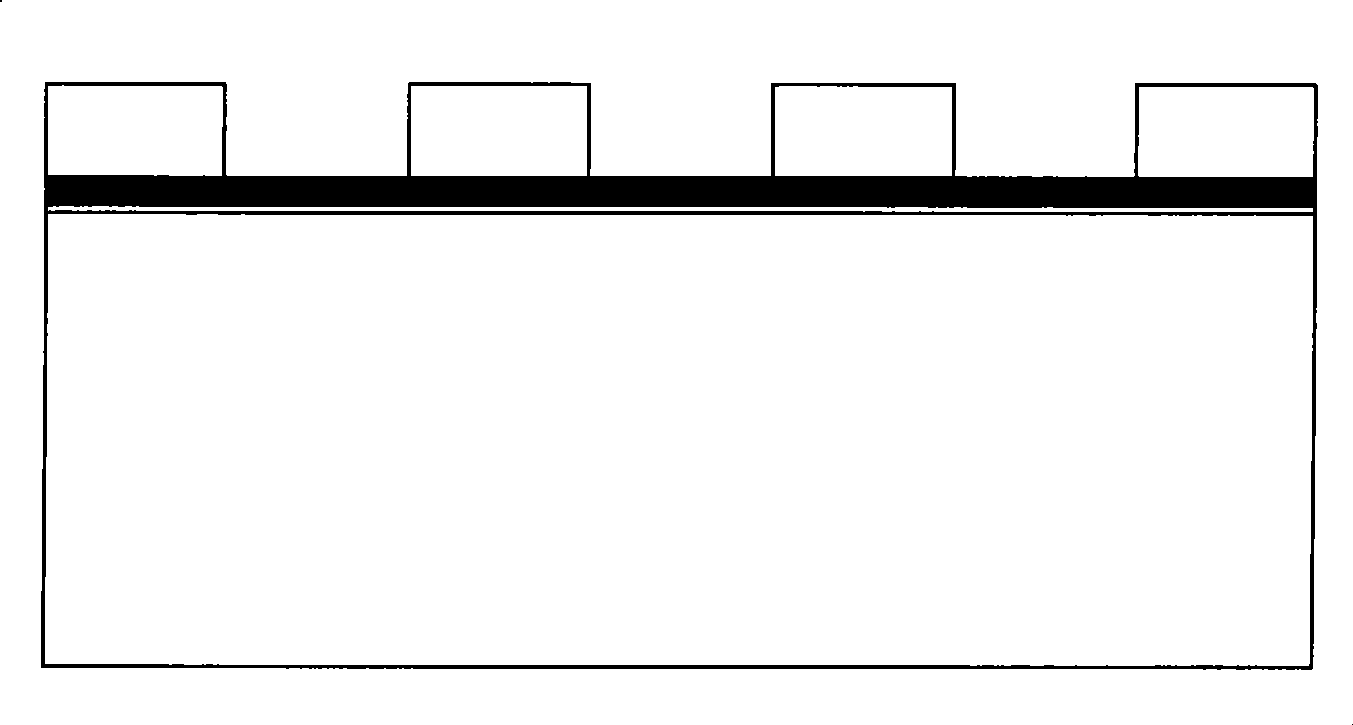 Shallow slot preparing method