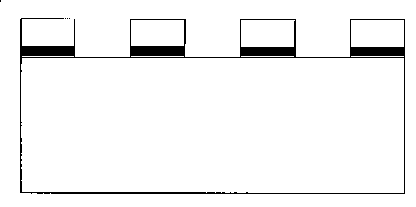 Shallow slot preparing method