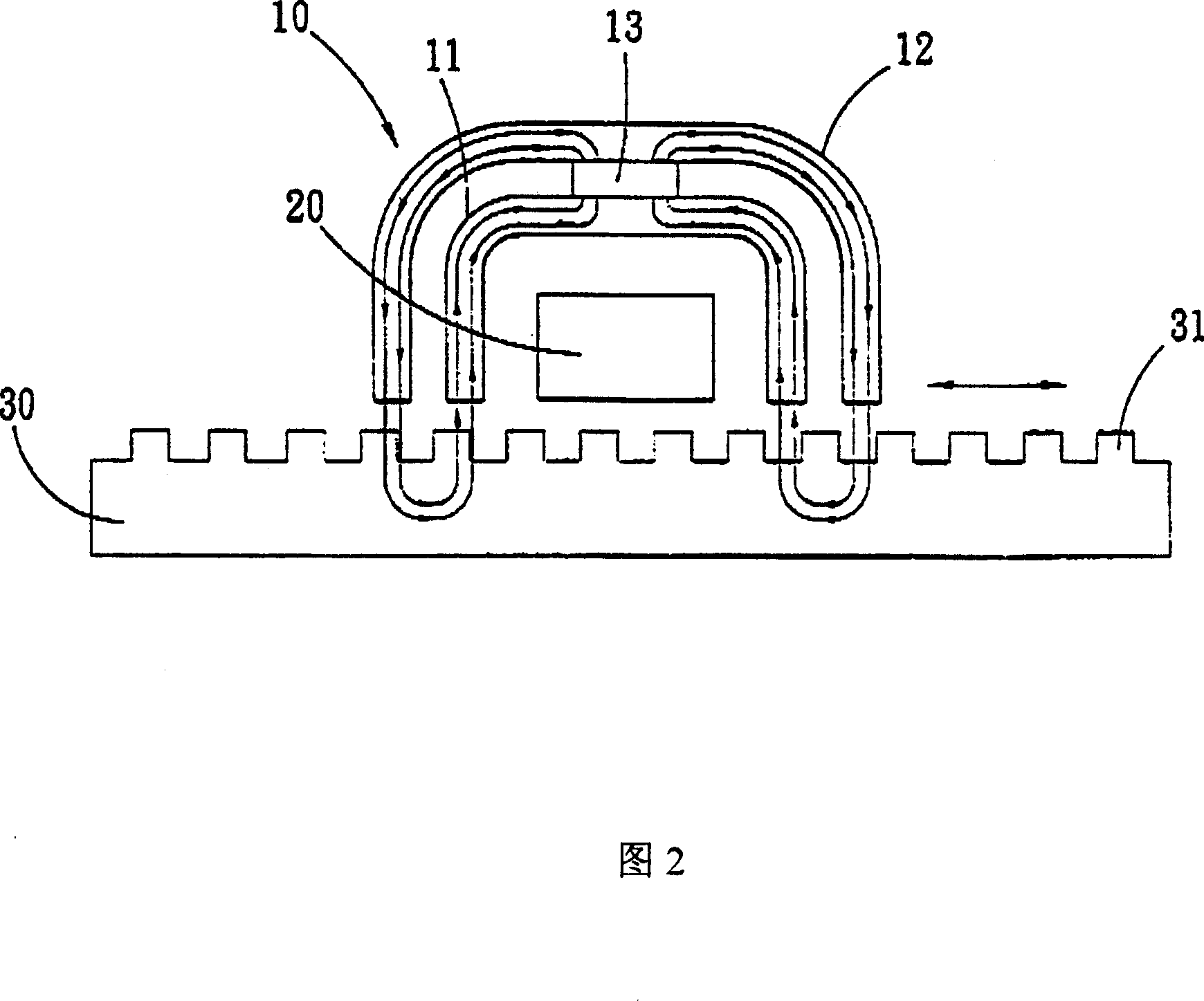 Linear step motor position sensing system