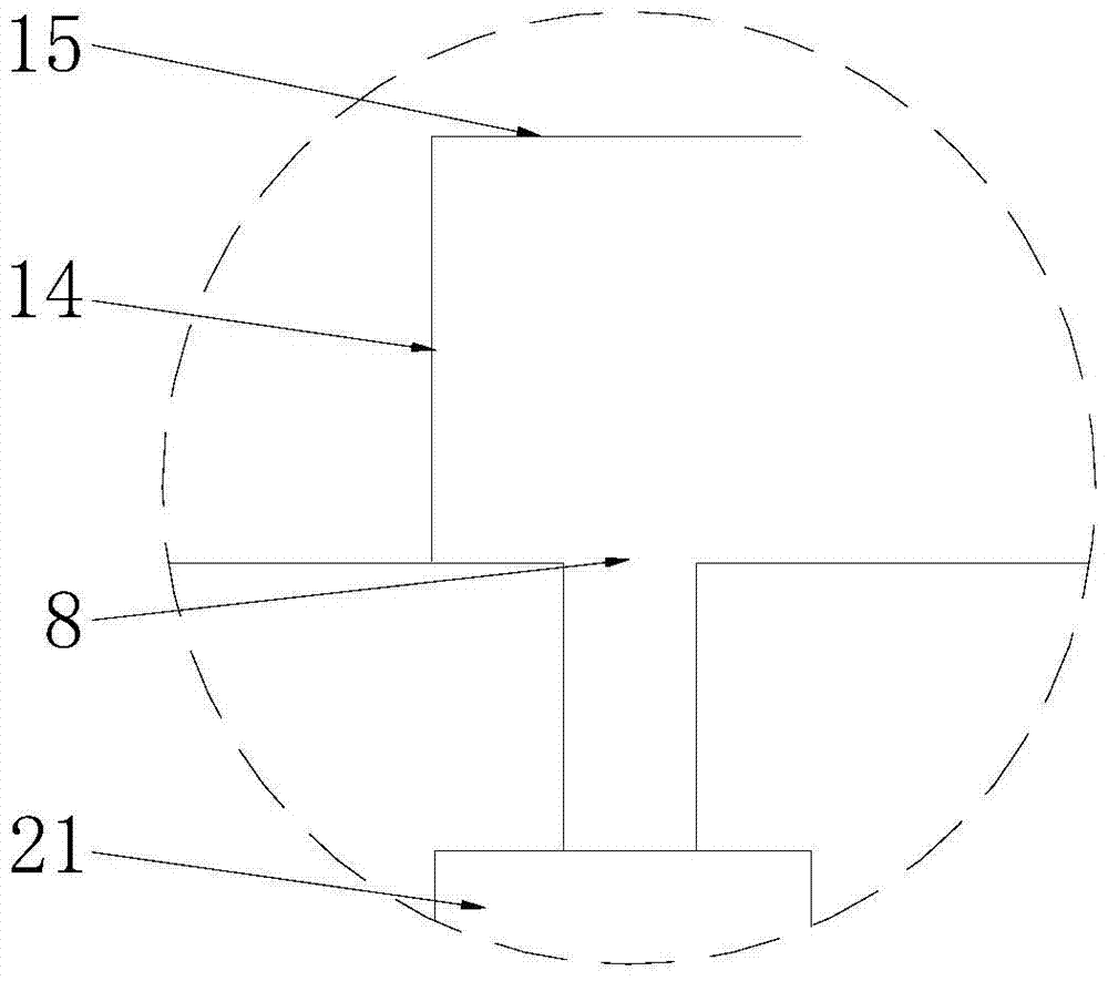 A concentrated water recovery and reuse device