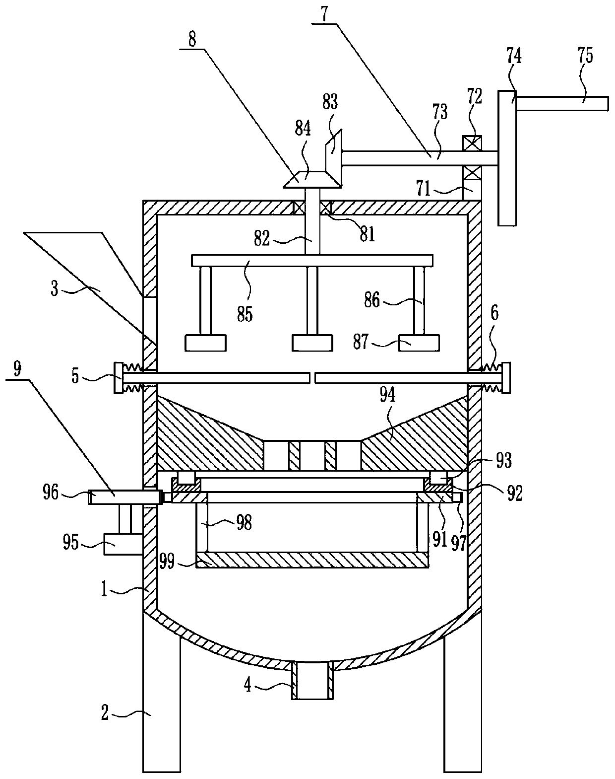 A probability demonstration device for mathematics teaching