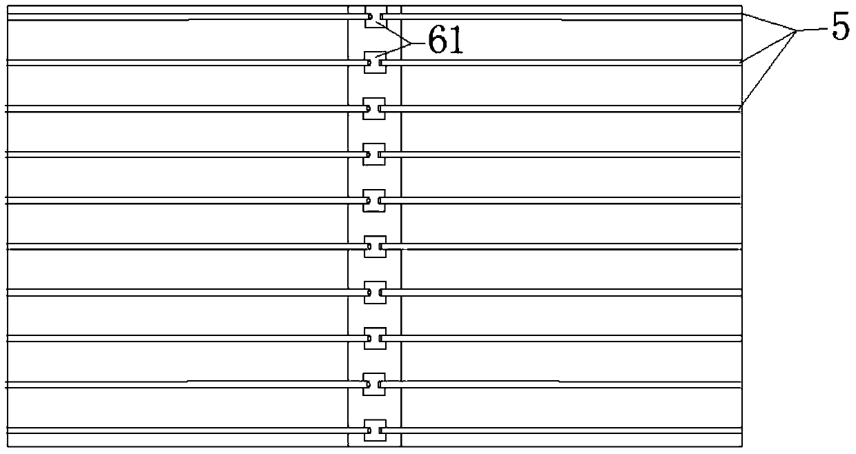 A block-shaped guest soil planting layer and method for planting trees using the planting layer