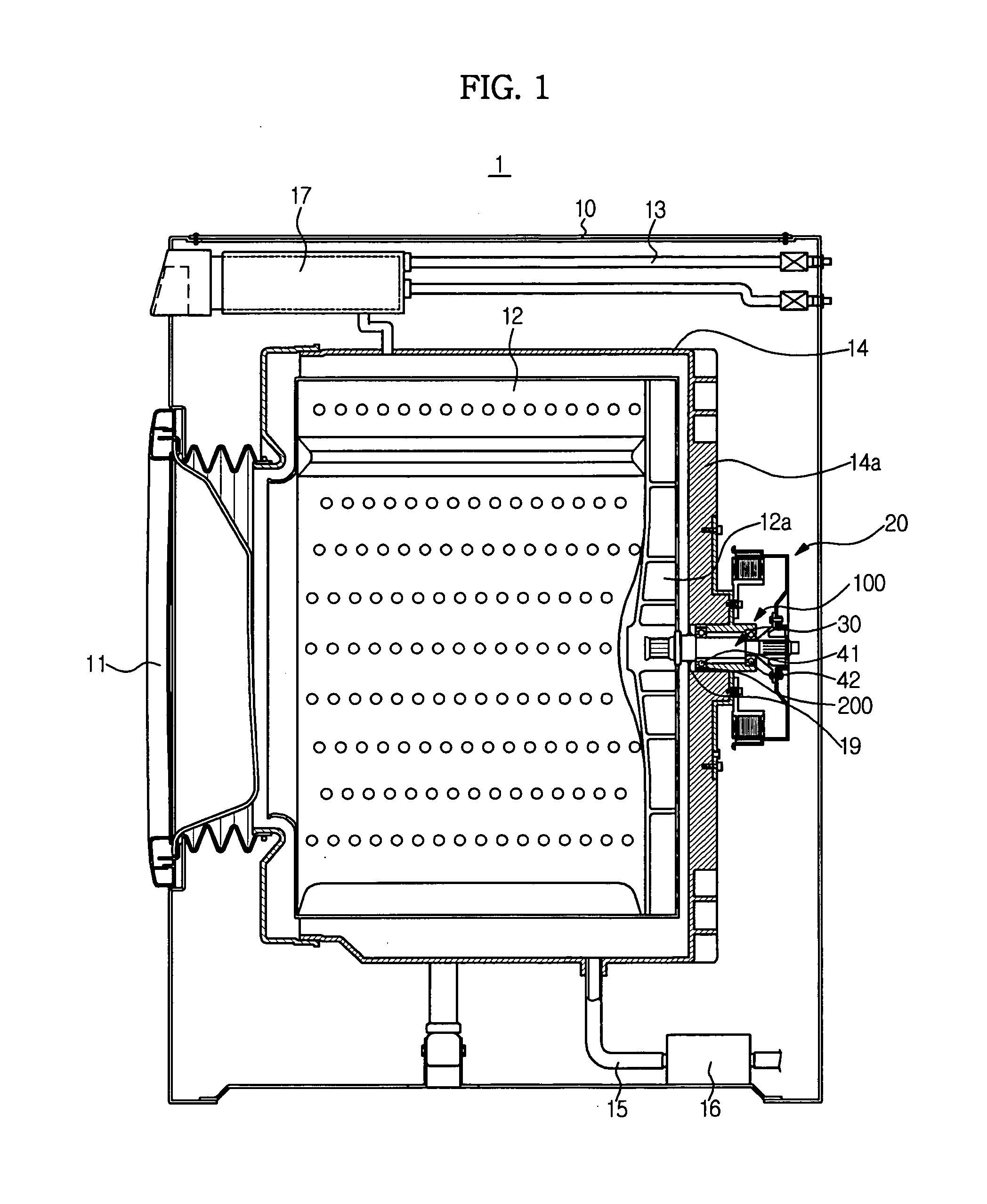 Bearing housing of washing machine and manufacturing method thereof