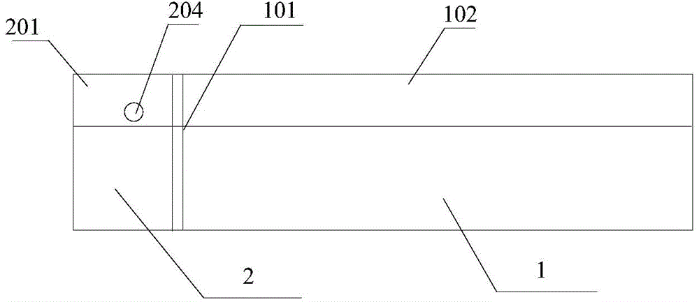 Artificial paddy wetland system and method for controlling the non-point source pollution of paddy field