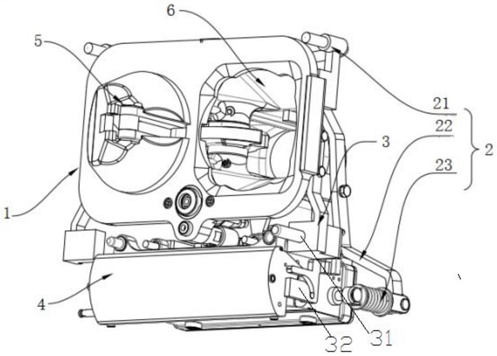 Electric car coupler pushing device, car couplers and working method of electric car coupler pushing device