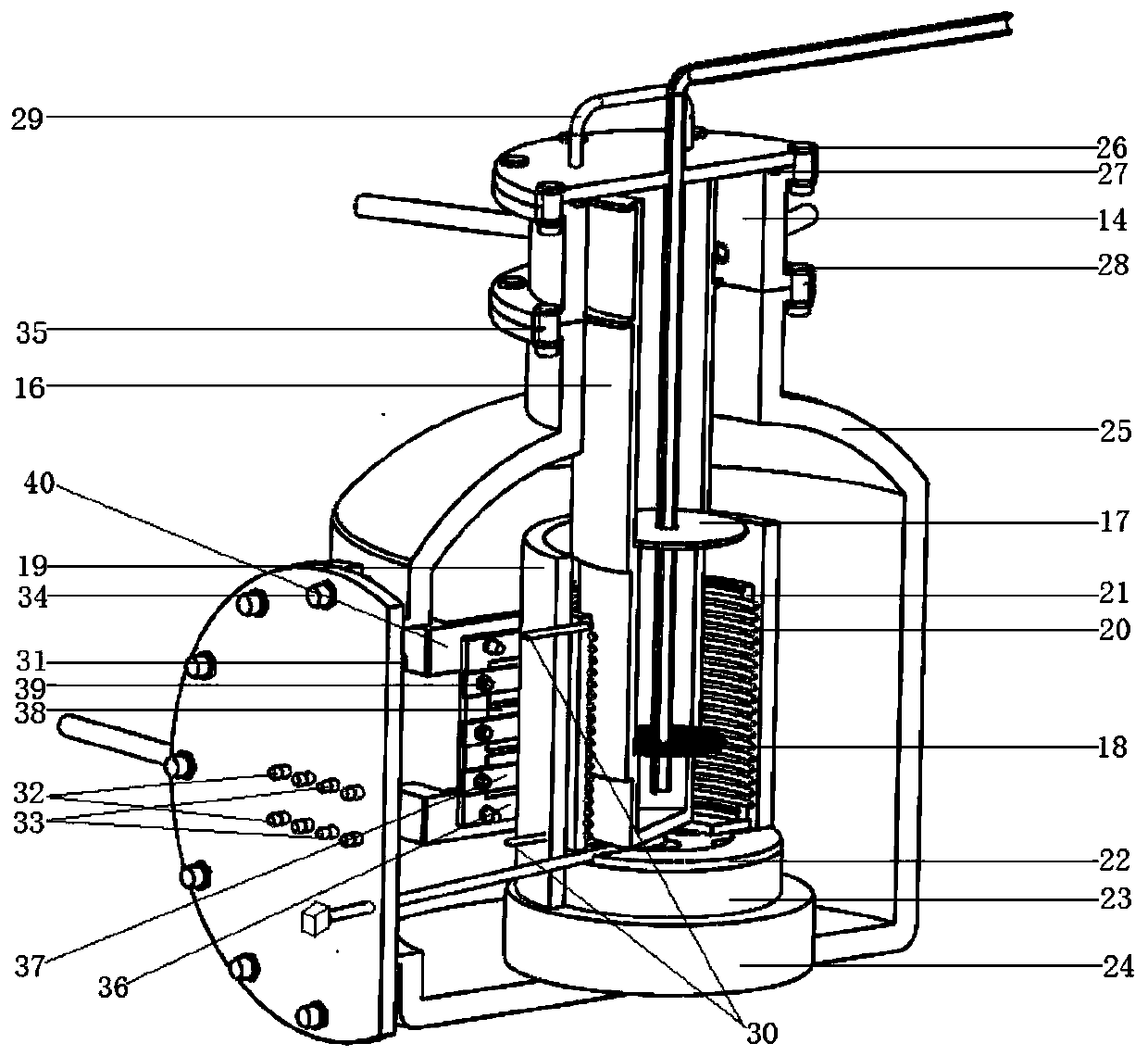 A Nitriding Furnace with Magnetic Field Auxiliary Mechanism