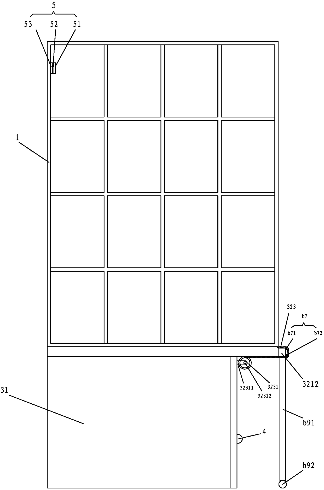 Multifunctional display cabinet