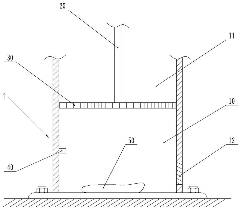 A kind of rice noodle food rapid detection device and detection method thereof