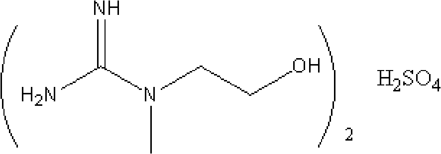 Preparation method for creatinol sulphate