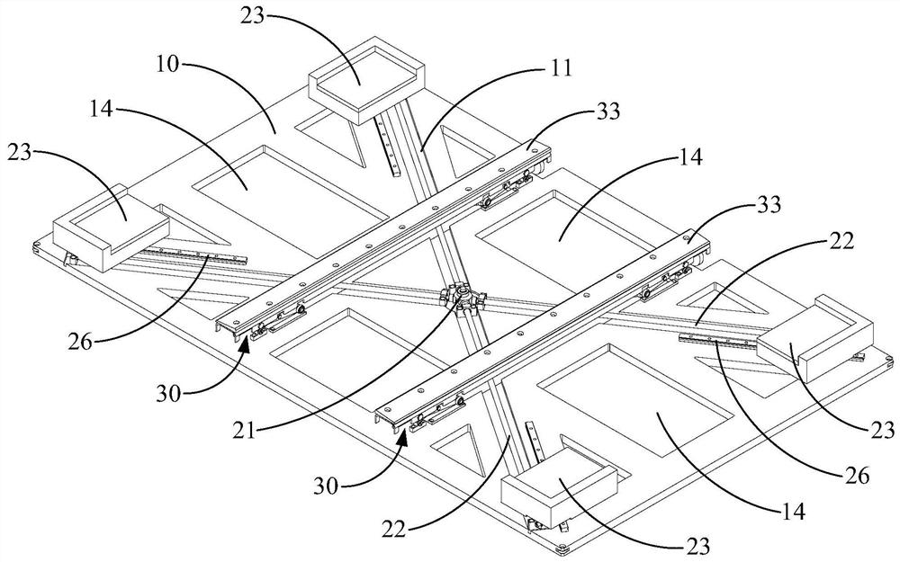 Fully automatic adjustment tooling plate