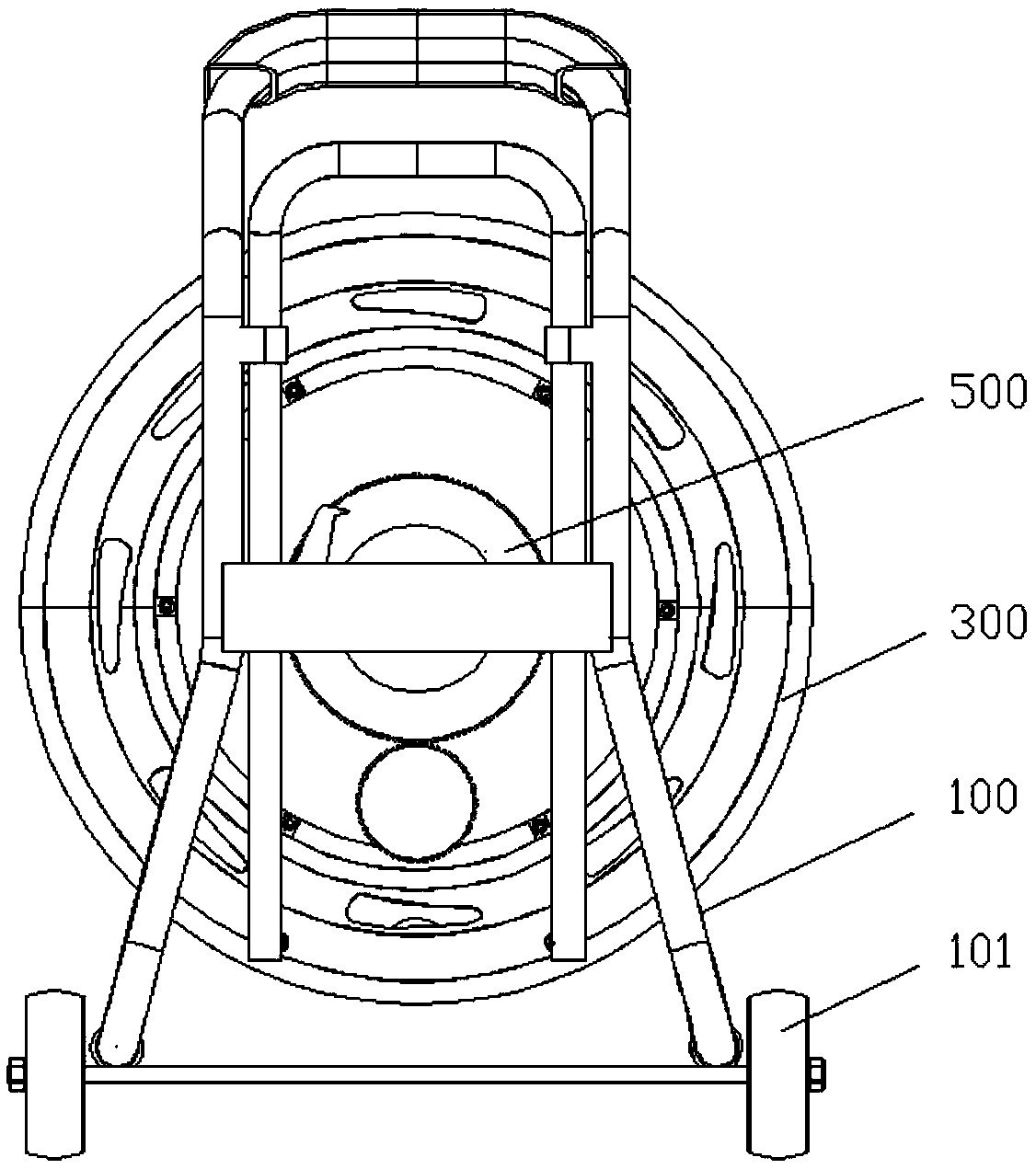 Automatic electric wire winding plate