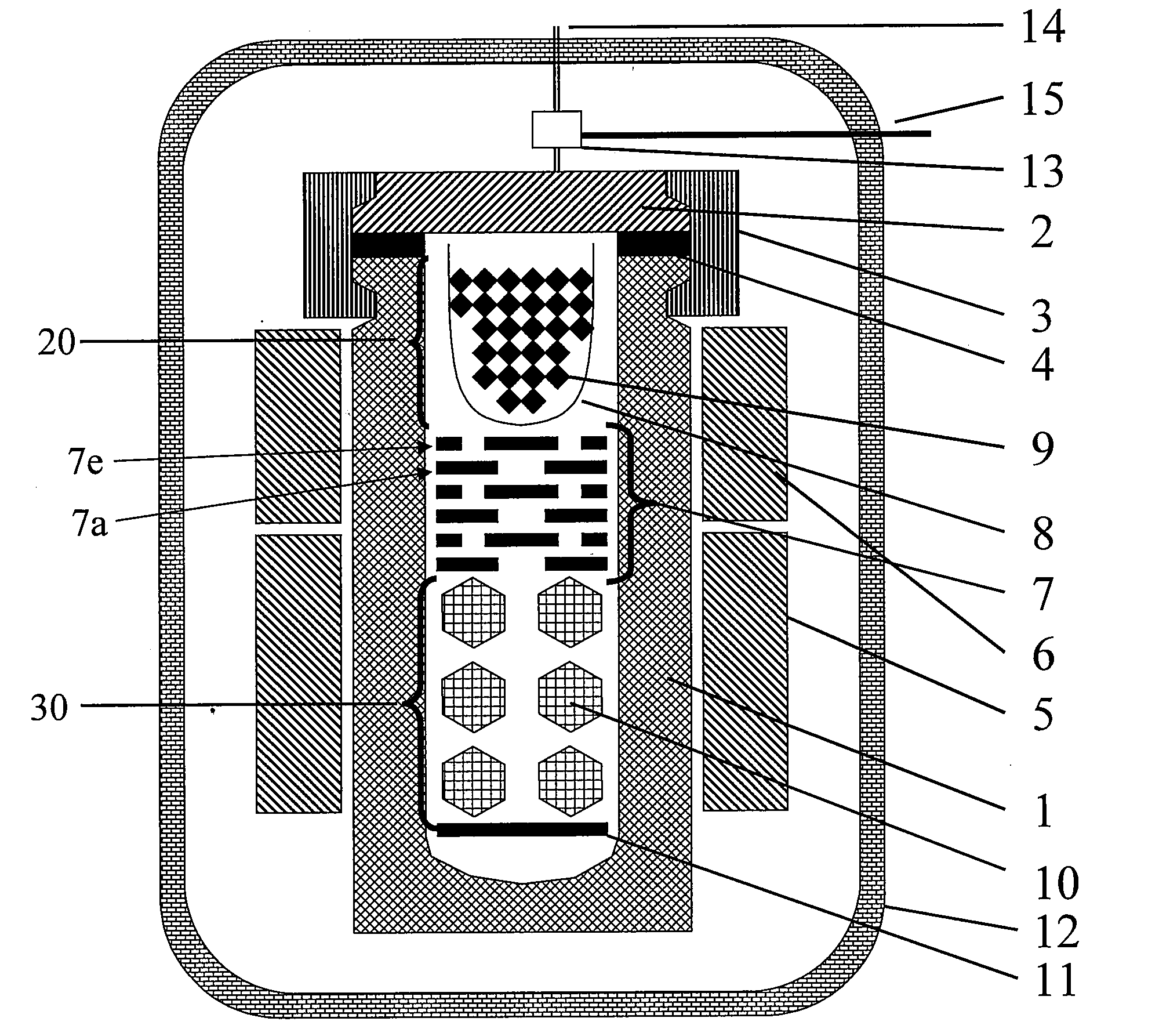 Reactor design for growing group iii nitride crystals and method of growing group iii nitride crystals