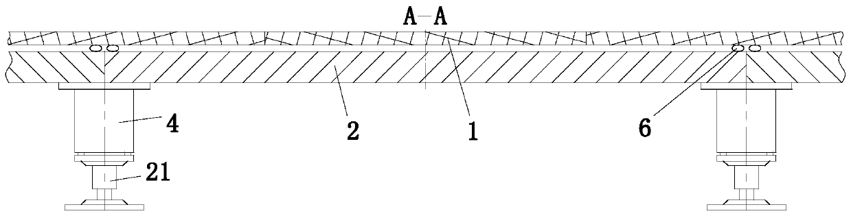 Anti-static floor convenient to install