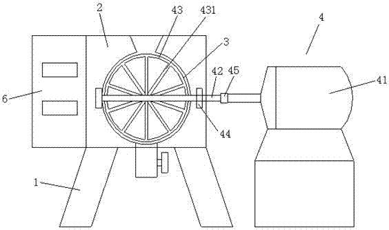 Electronic ceramic raw material stirring machine