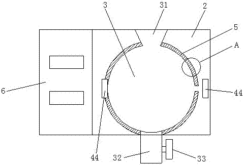 Electronic ceramic raw material stirring machine