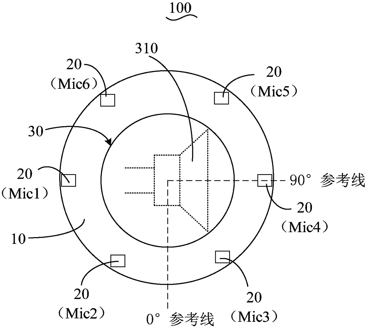 Sound pickup adjustment method, control terminal and computer-readable storage medium