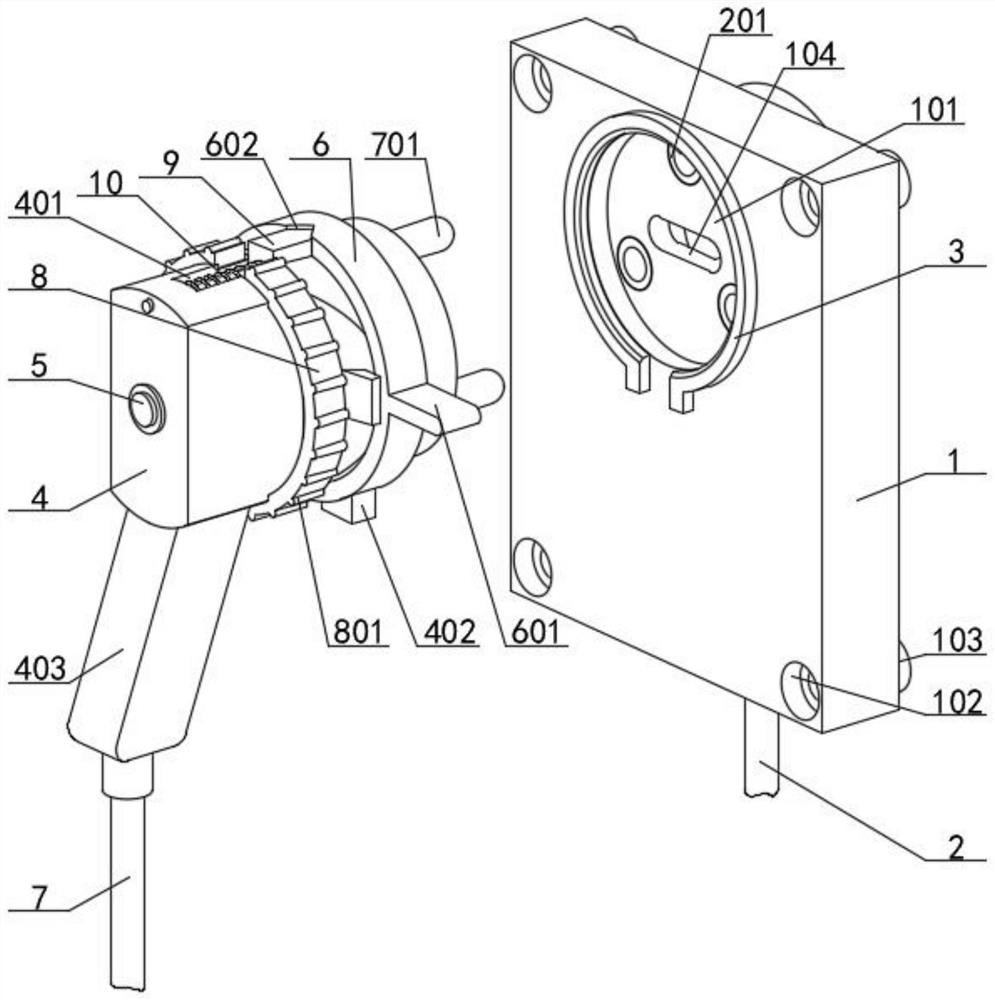 Stable charging socket and plug structure thereof