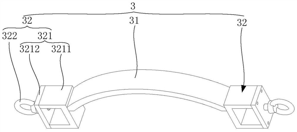 Single-row transport device and railway transport vehicle