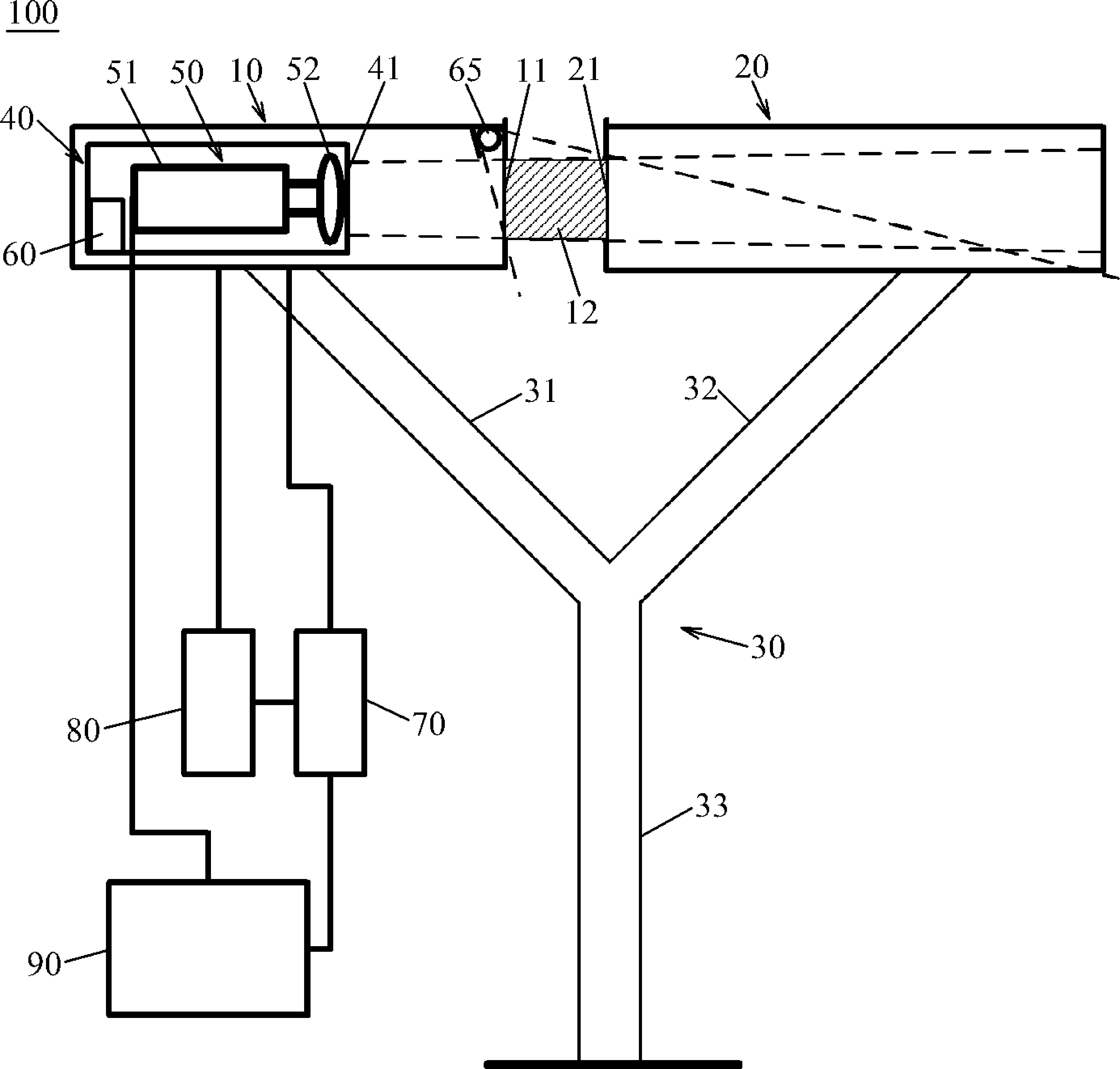 System for automatically observing precipitation phenomenon based on digital shooting