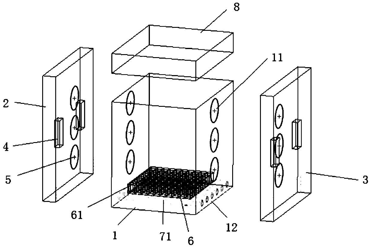 Air-heated internal circulation oven for insulator curing