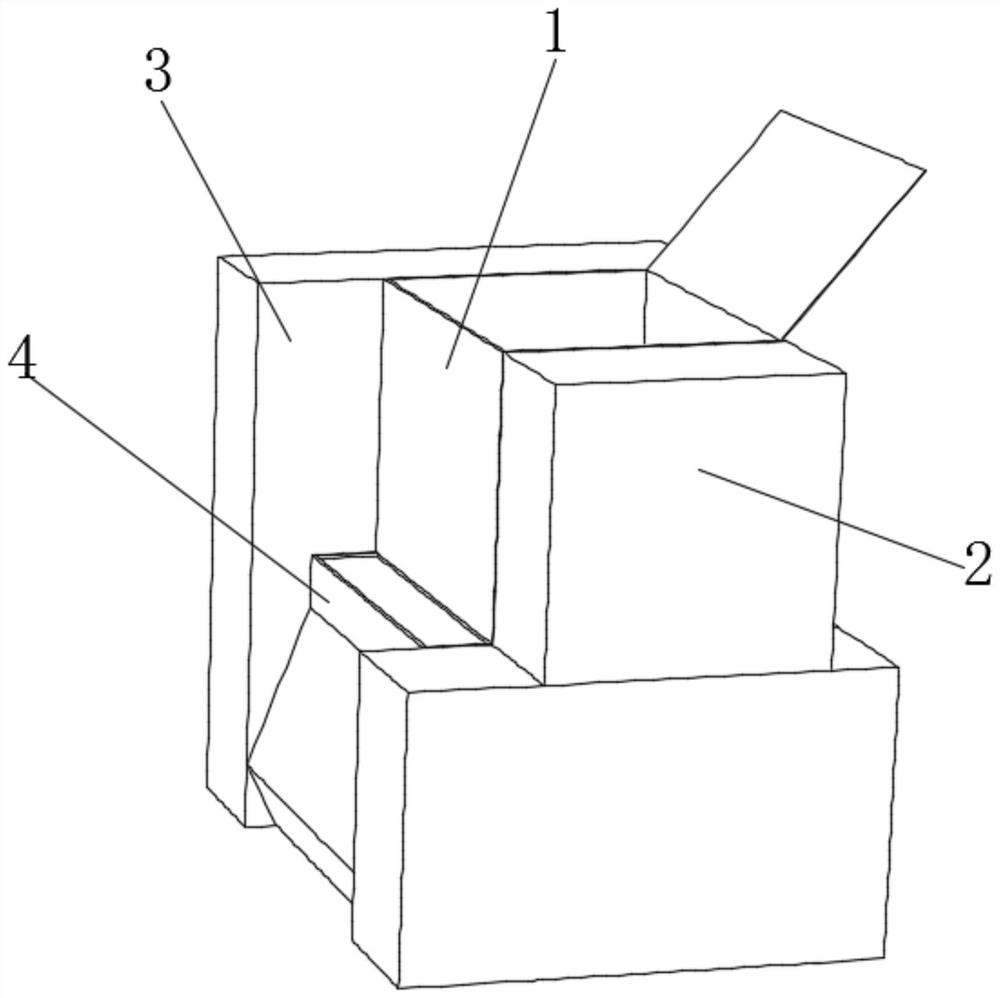 Construction waste screening device for screening broken stones