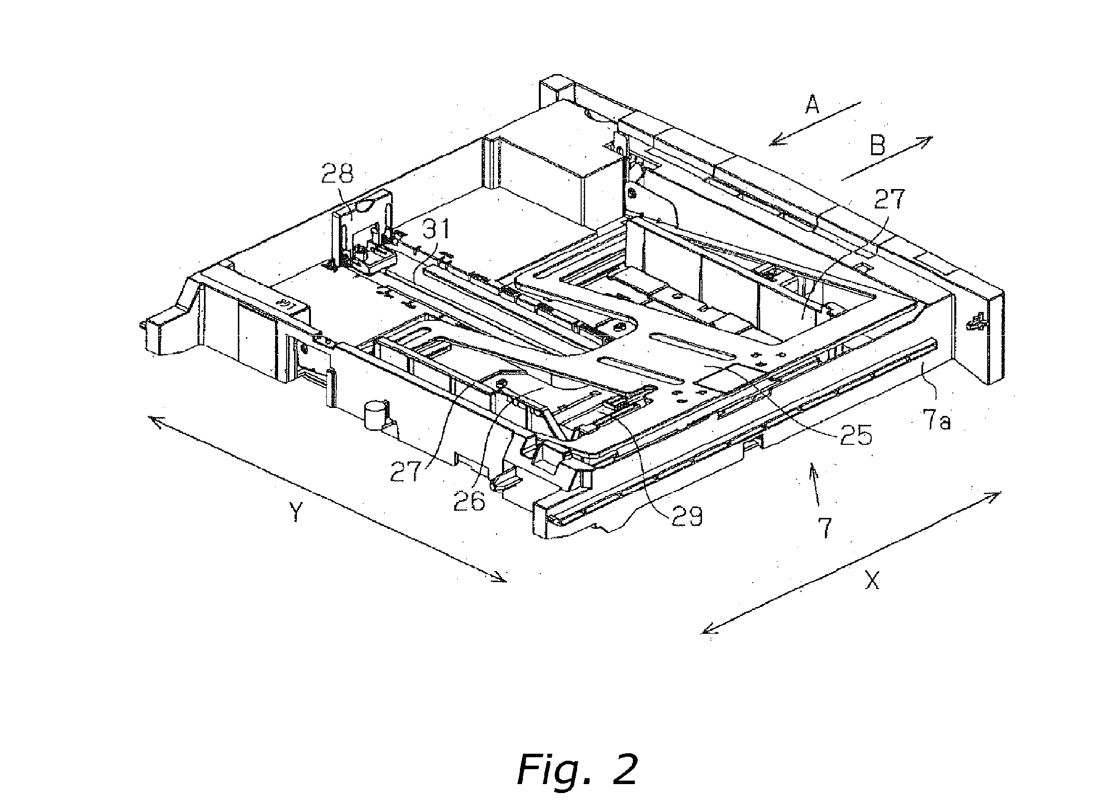 Paper supply device and image forming device equipped with same