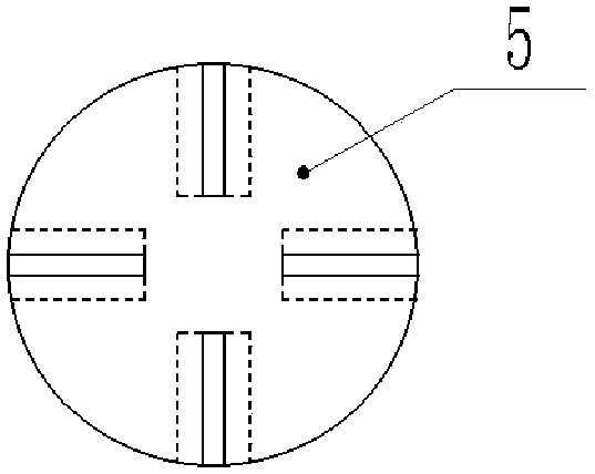 Double-screw extruder with forced material mixing structure