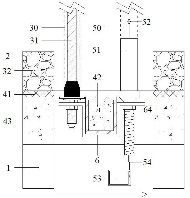 Deep high-temperature rock stratum roadway heat insulation supporting system and construction method thereof