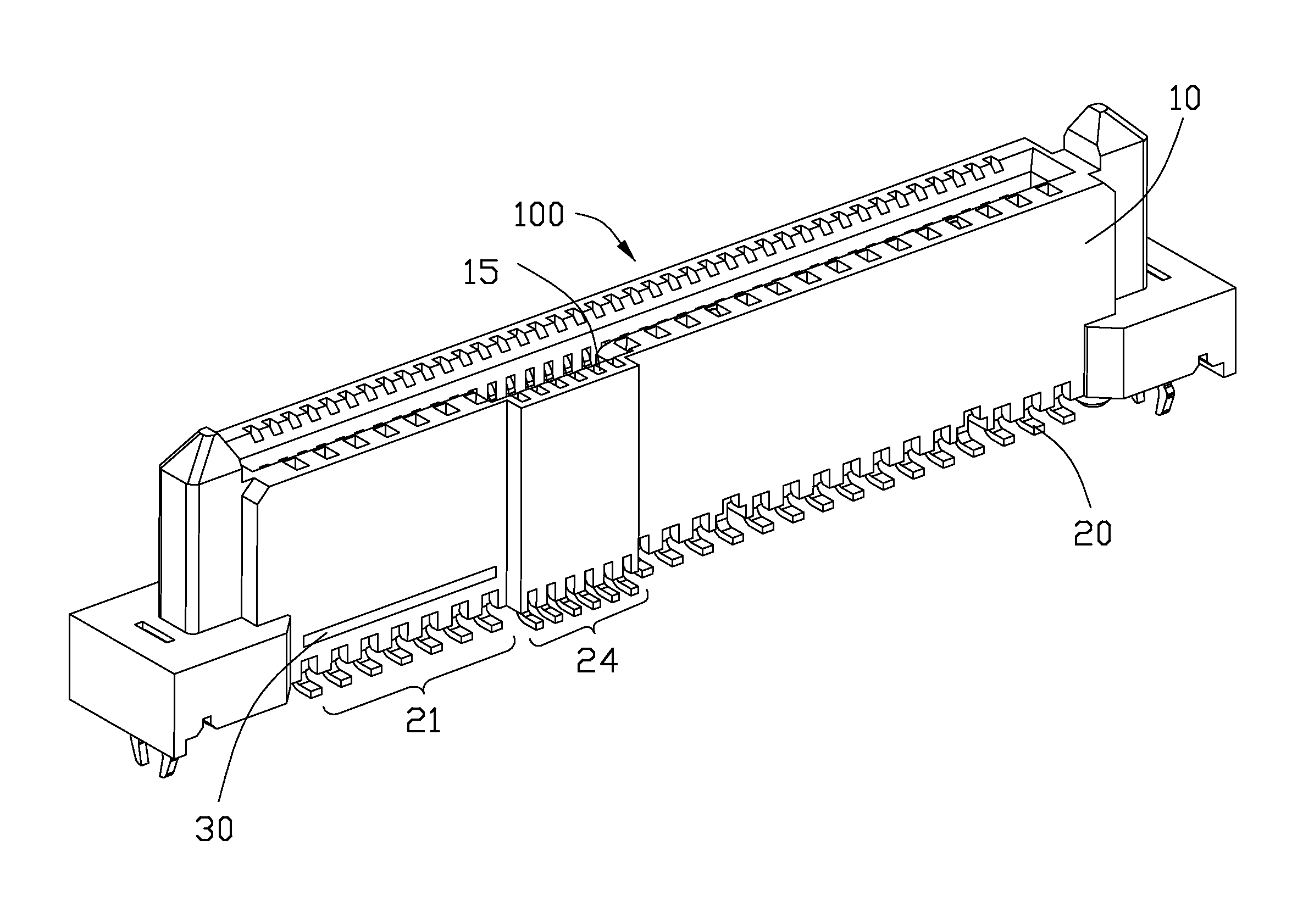 Electrical connector having better high-frequency performance