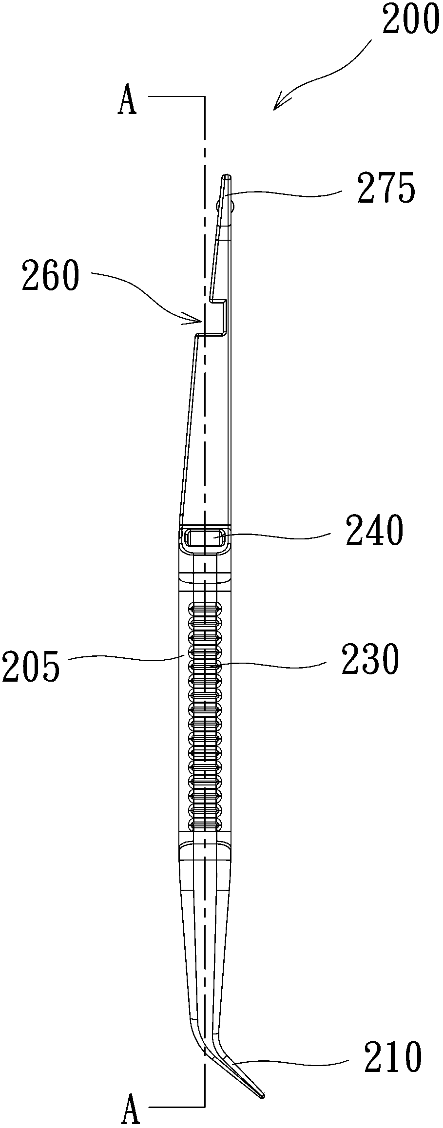 Heavy disposable dental forceps