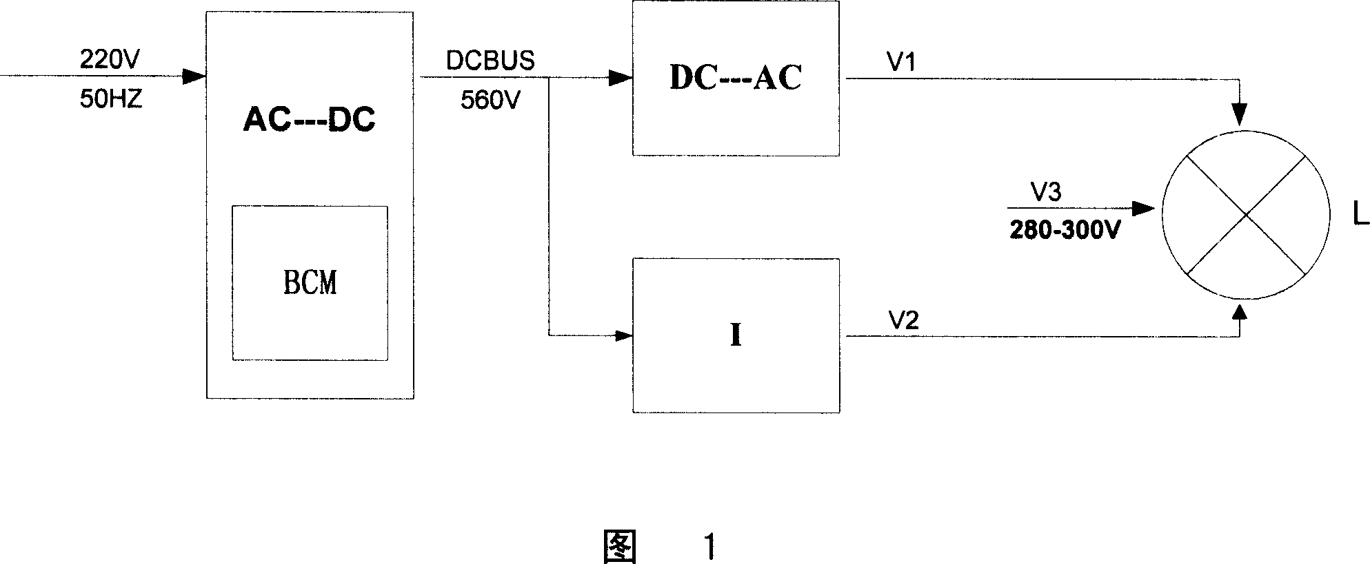 Starting device for gaseous discharging lamp