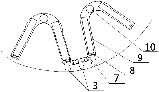 Transverse and longitudinal blowing Coulomb-force compression lightning-inducing arc-extinguishing ball and double ball type arcing horn