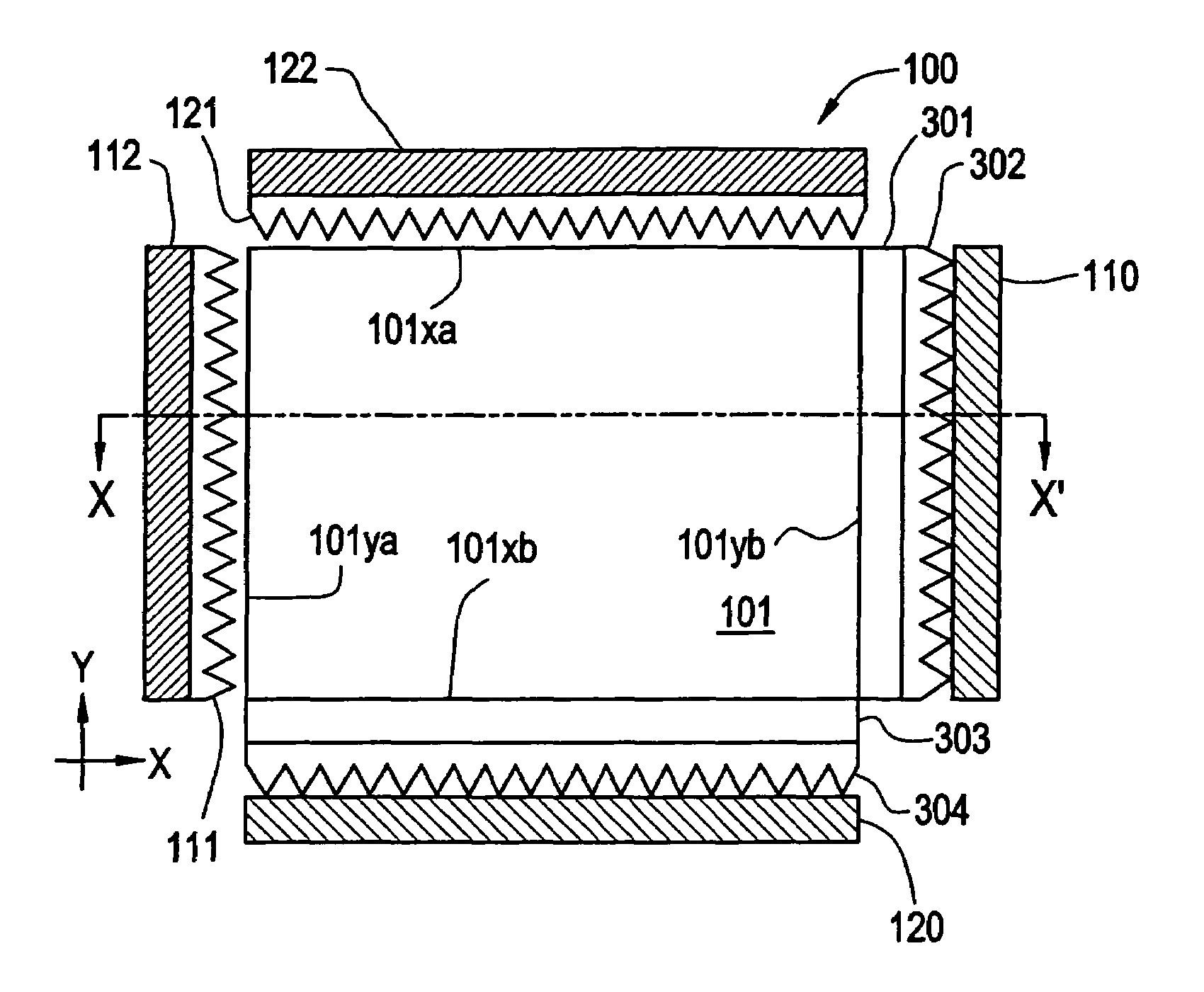 Touch panel, display device provided with touch panel and electronic equipment provided with display device