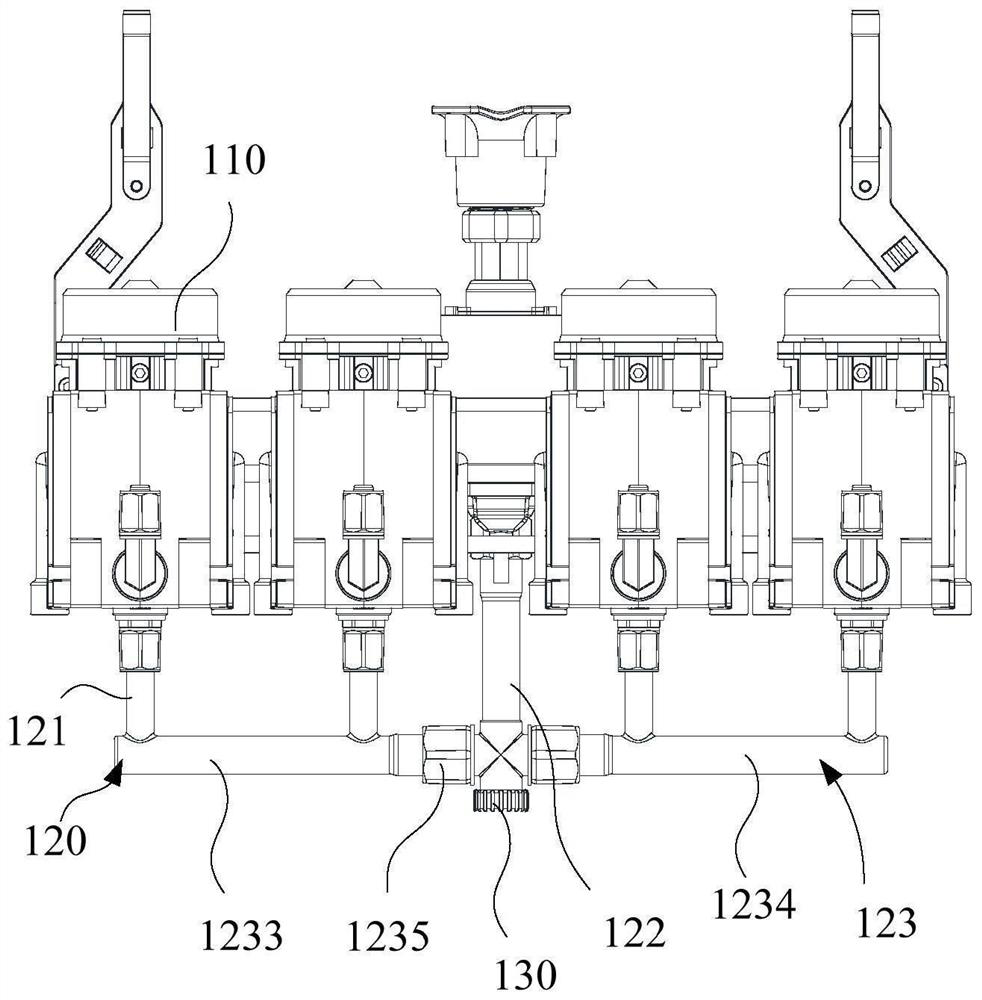 Pump assembly, spraying system, mobile device and spraying method