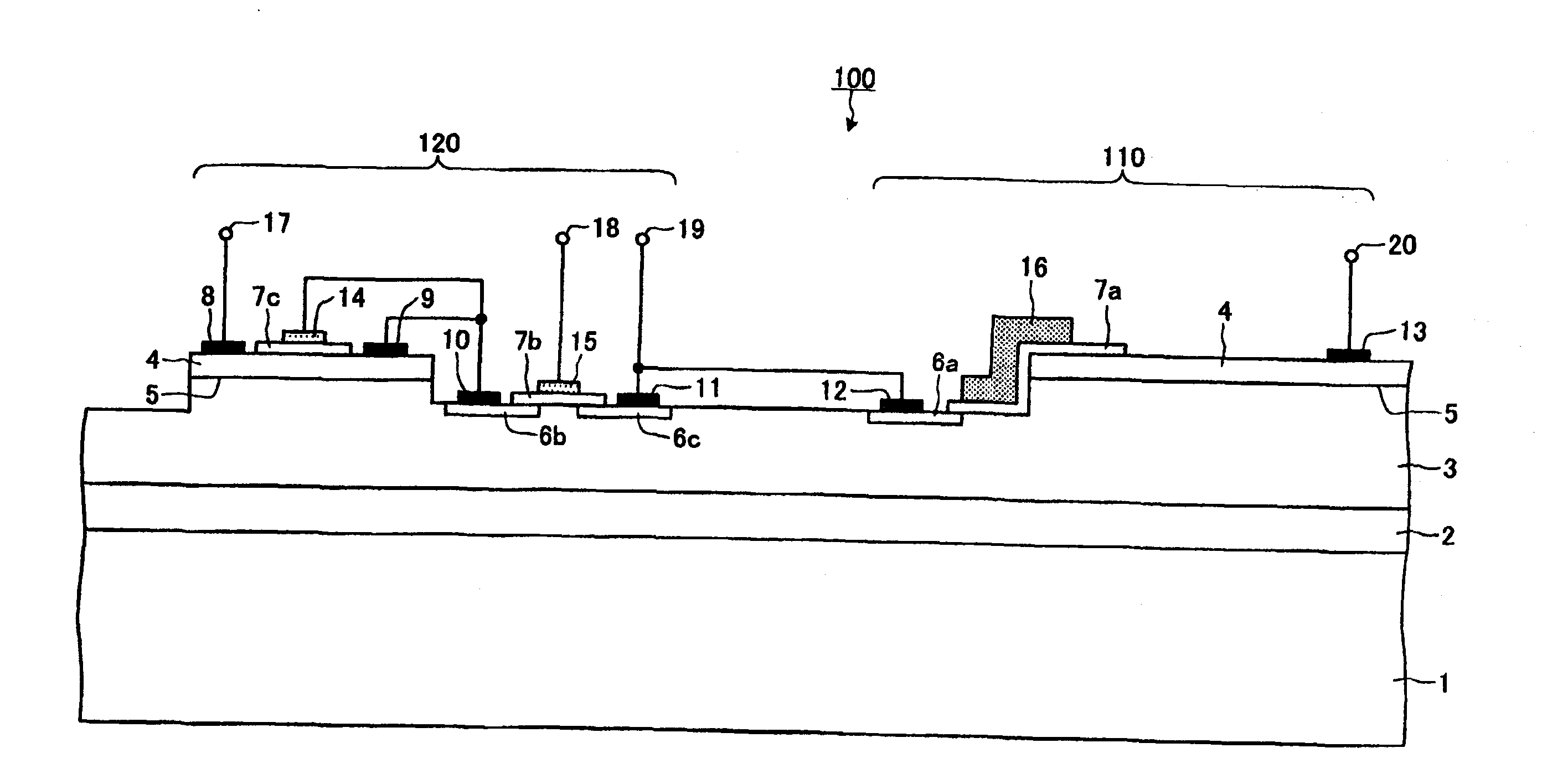 Gallium nitride semiconductor device and method for producing the same