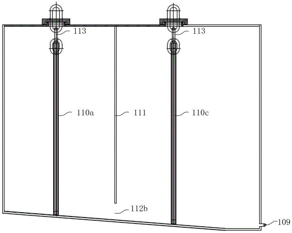 Device for treating chromium-containing wastewater and method for treating chromium-containing wastewater