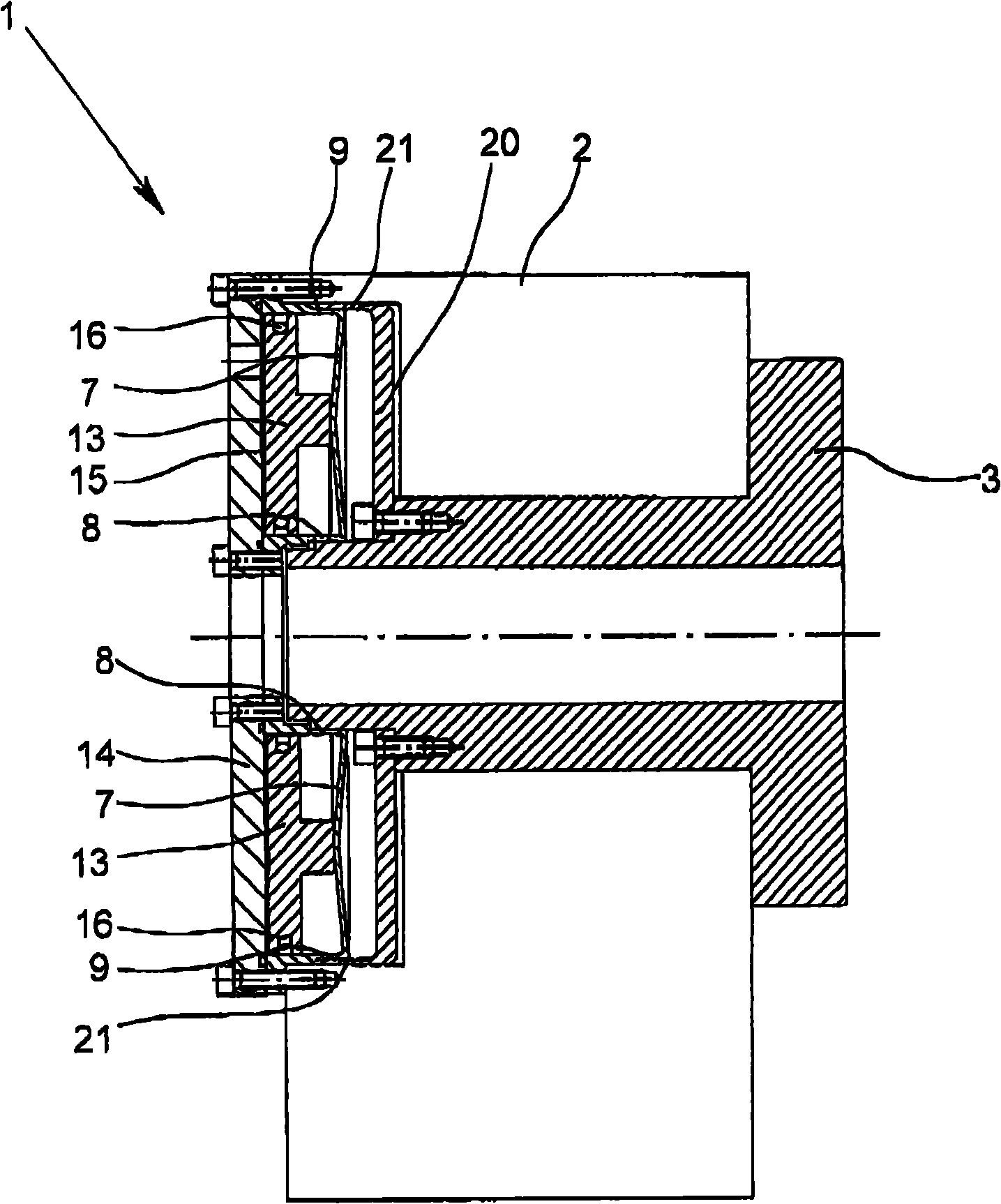 Clamping device