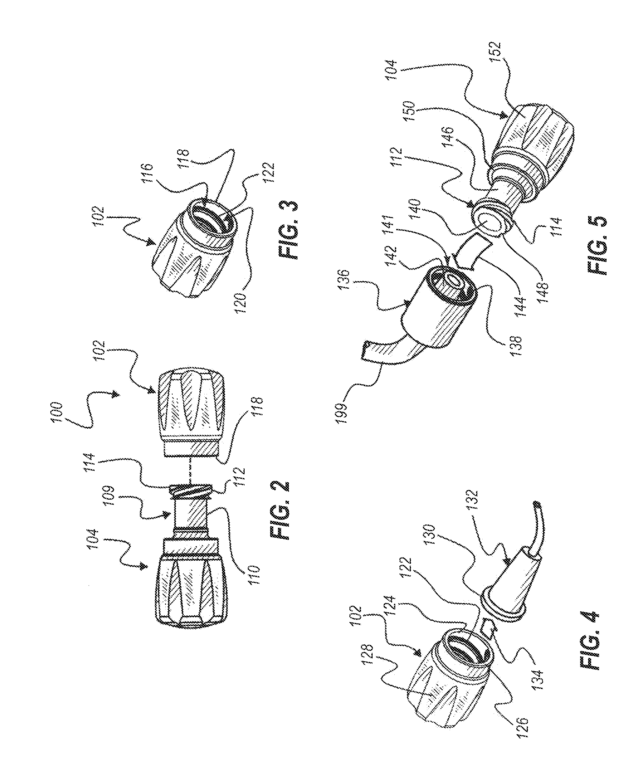 Disinfecting caps and systems and associated methods