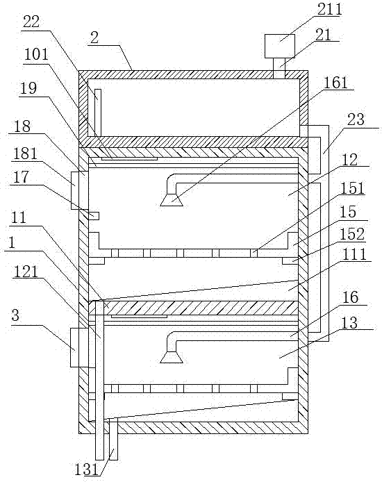 Vegetable seedling-raising device