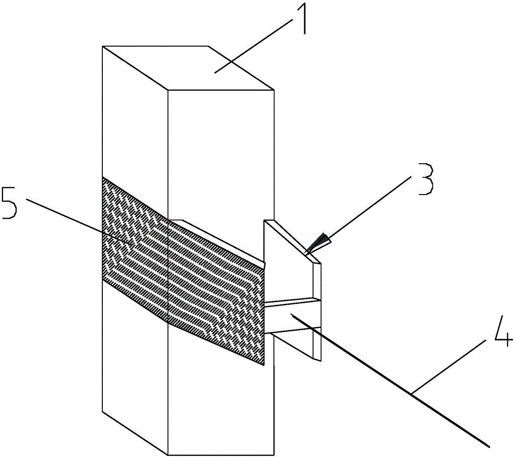 Tensile bonded rebar structure