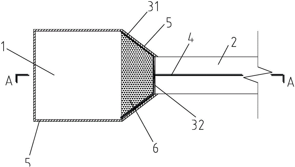 Tensile bonded rebar structure