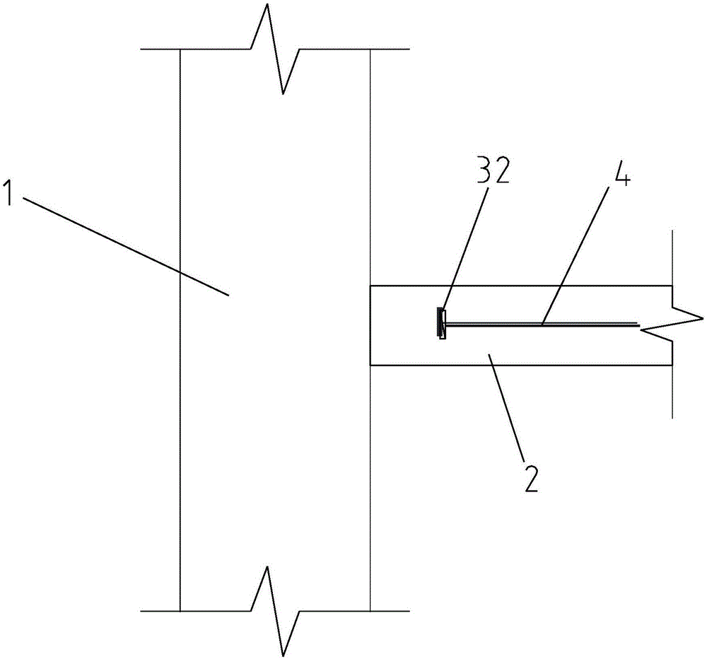 Tensile bonded rebar structure