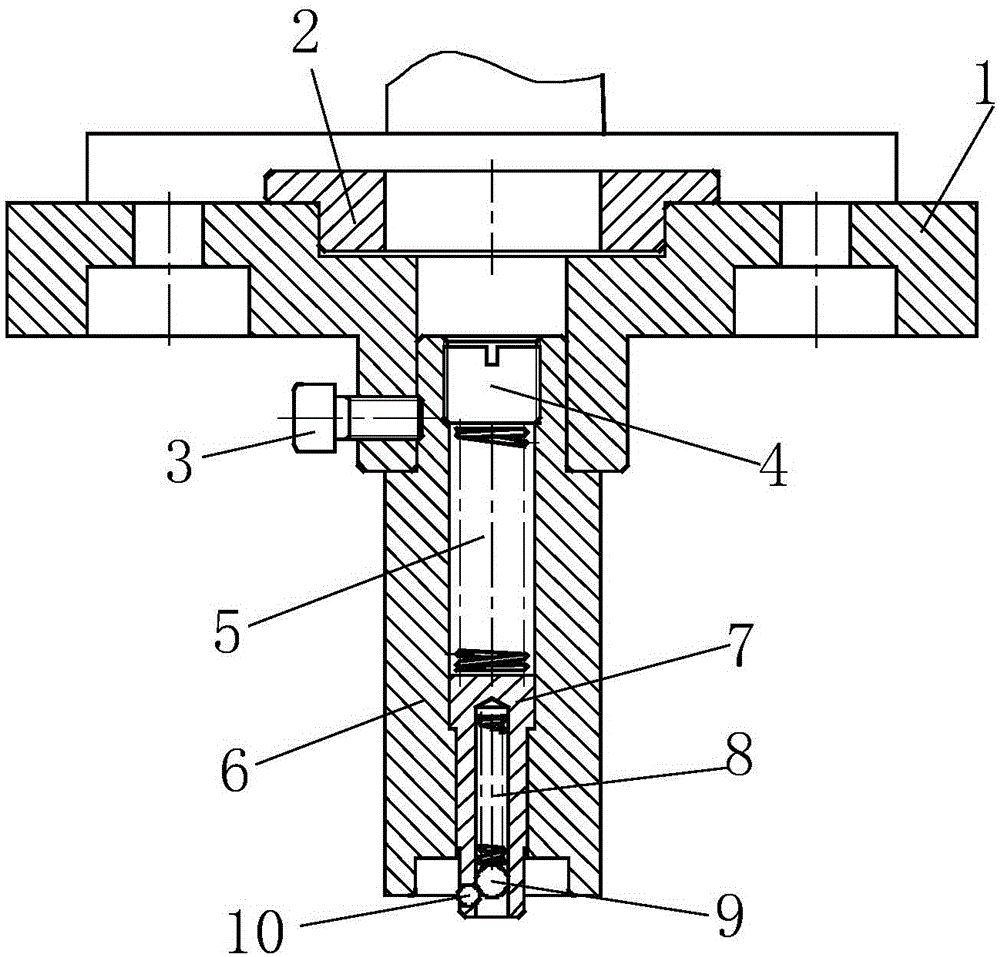 A pressure water seal fixture