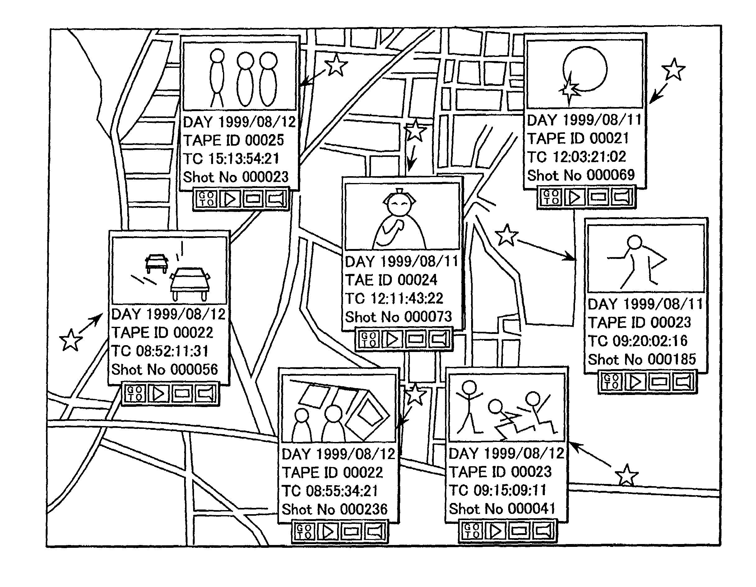 On-demand image delivery server, image resource database, client terminal, and method of displaying retrieval result