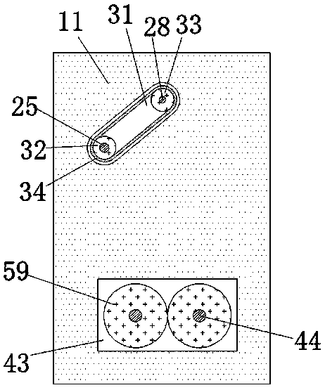 Construction waste sorting device